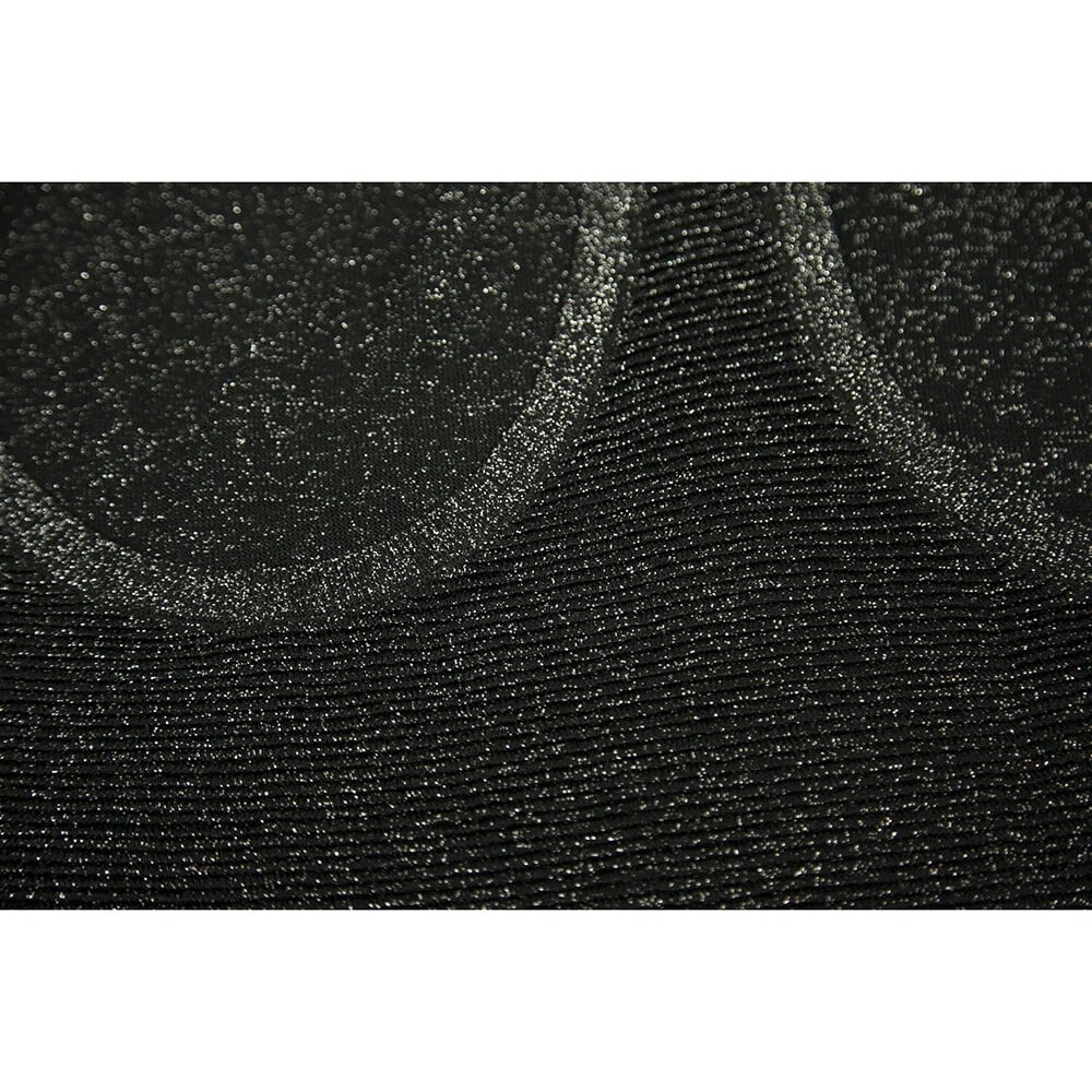 Michael by Michael Kors Black Glittery Sheer Back Sleeveless Tank Top size L - 5