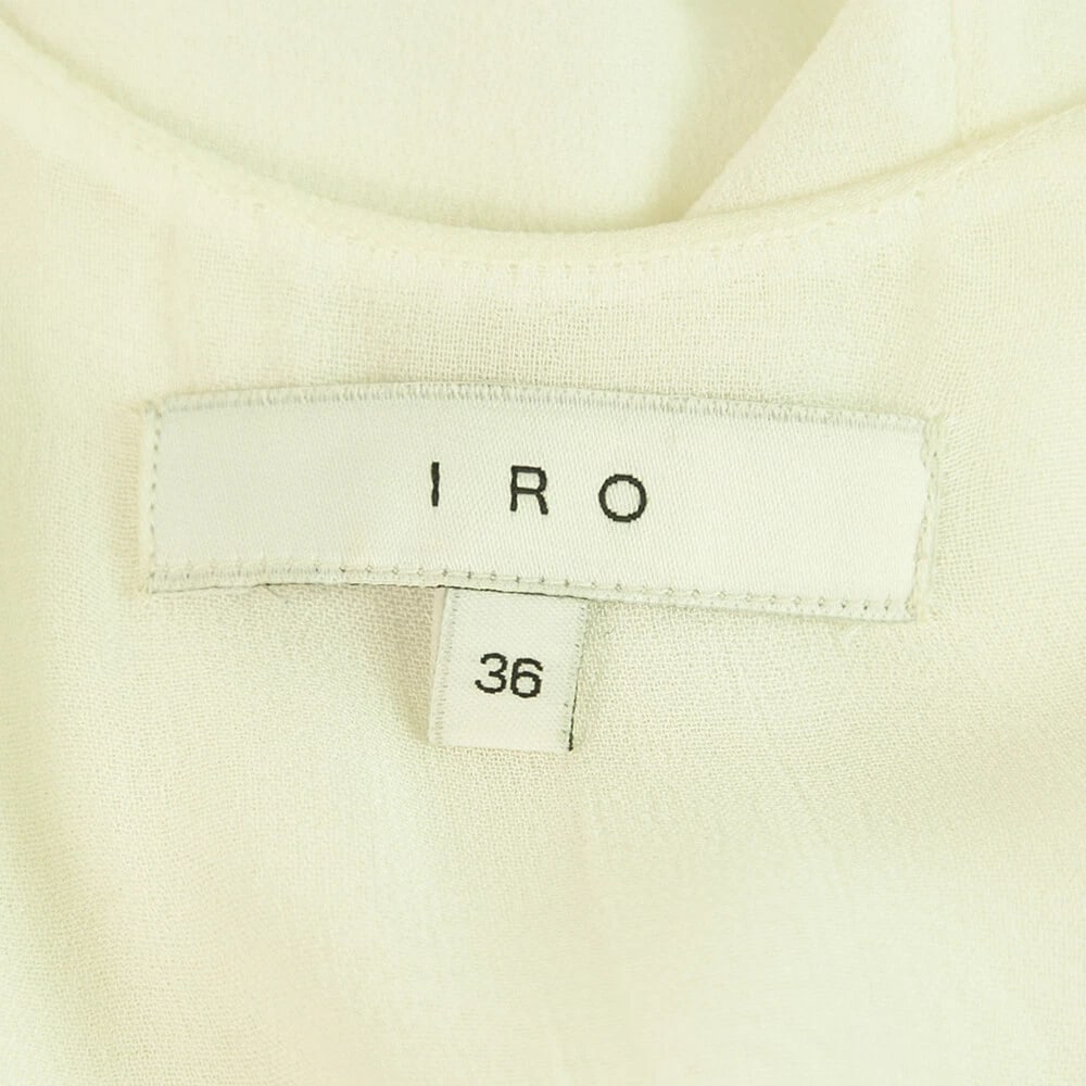 IRO Apoline White Spaghetti Straps Romper Playsuit Shorts size 36 - 3