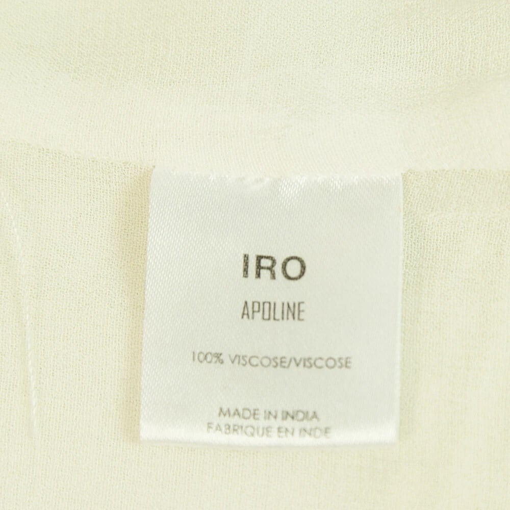 IRO Apoline White Spaghetti Straps Romper Playsuit Shorts size 36 - 4