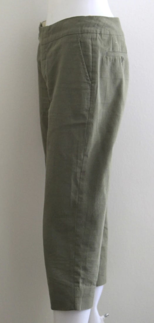 MARNI SIZE 40 100% COTTON PANTS MADE IN ITALY CROPPED STYLISH - 4