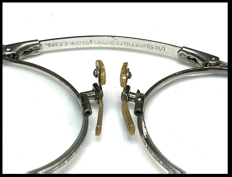 Antique Folding Glasses on Chain - 9