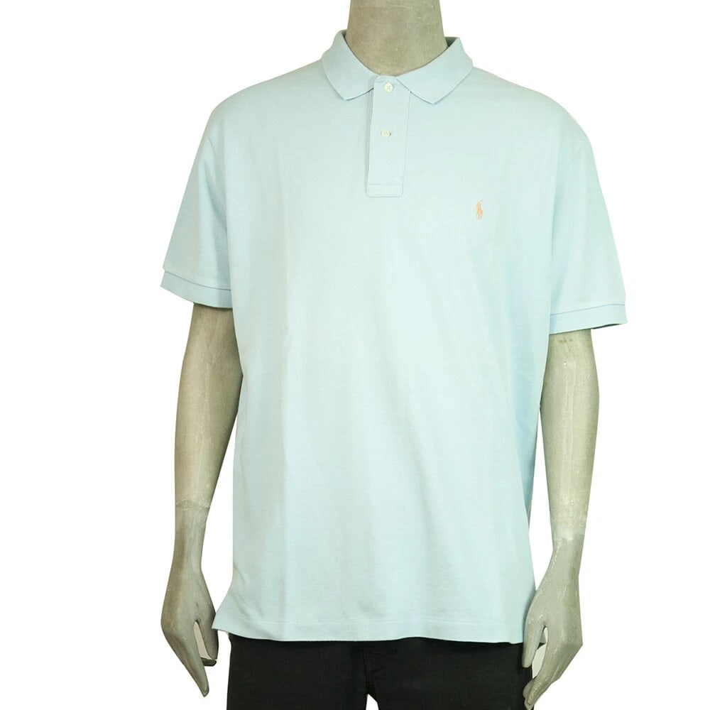Ralph Lauren Polo Sport Blue Short Sleeve Cotton Polo Shirt Mens Top size XL (1 of 7)