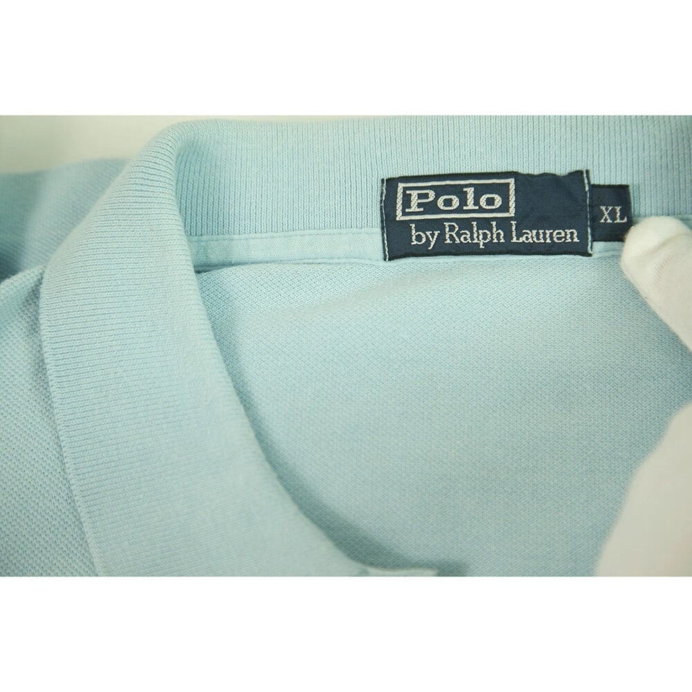 Ralph Lauren Polo Sport Blue Short Sleeve Cotton Polo Shirt Mens Top size XL - 3