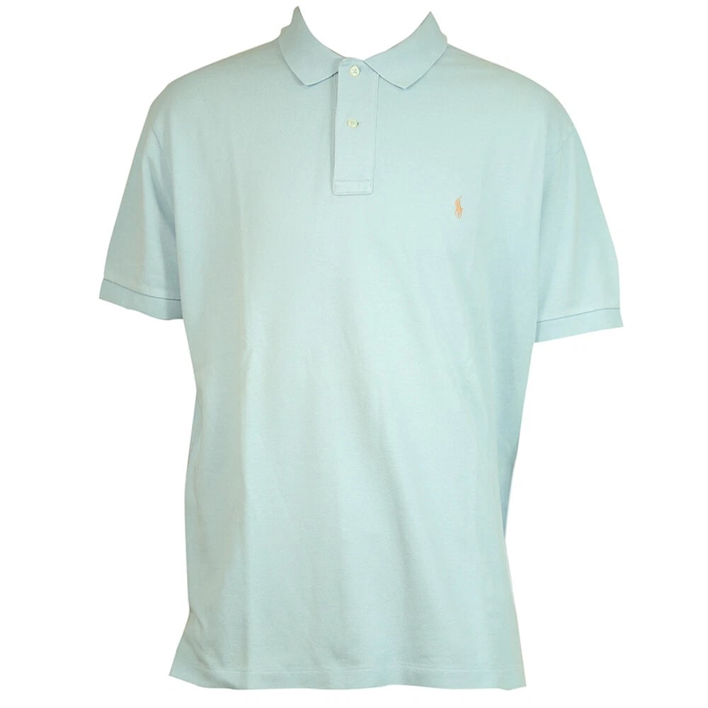 Ralph Lauren Polo Sport Blue Short Sleeve Cotton Polo Shirt Mens Top size XL - 7