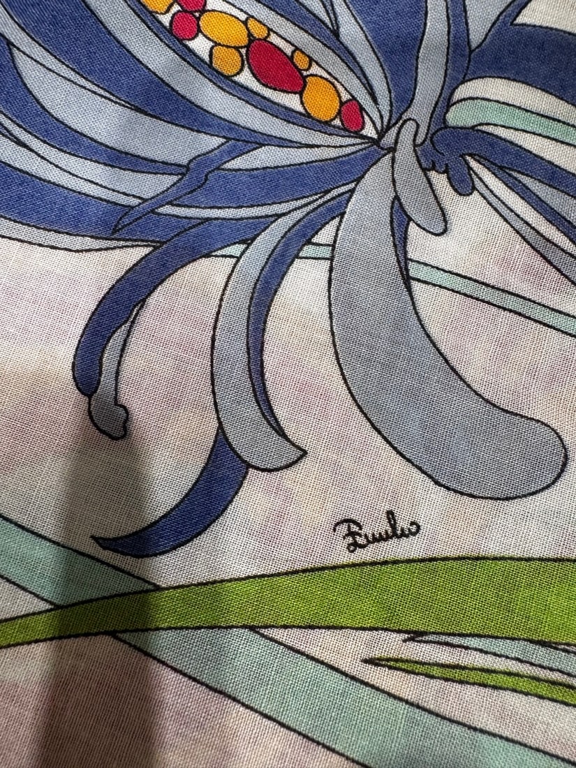 Emilio Pucci Irises Scarf - 3