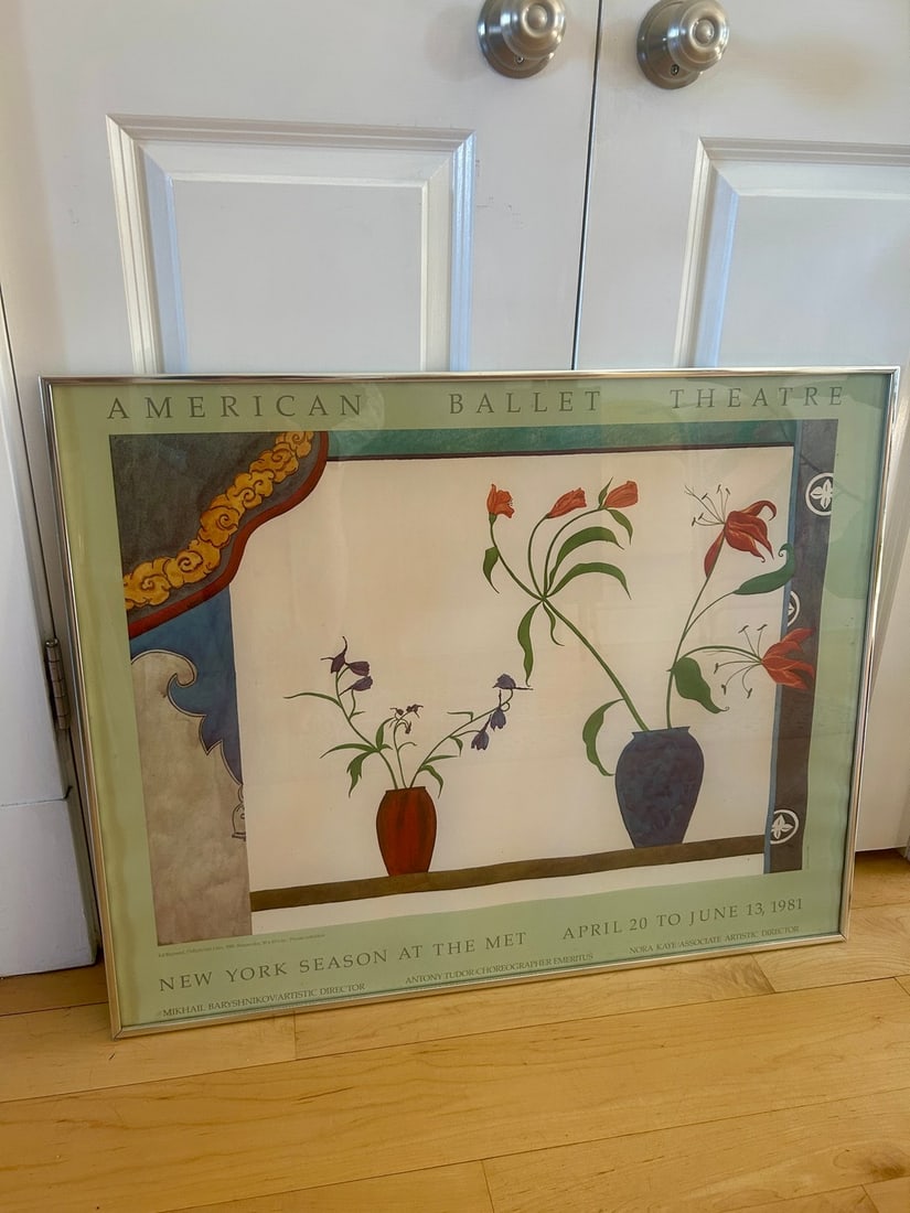 American Ballet Theatre "New York Season at The Met" 1981 Poster, Framed - 2