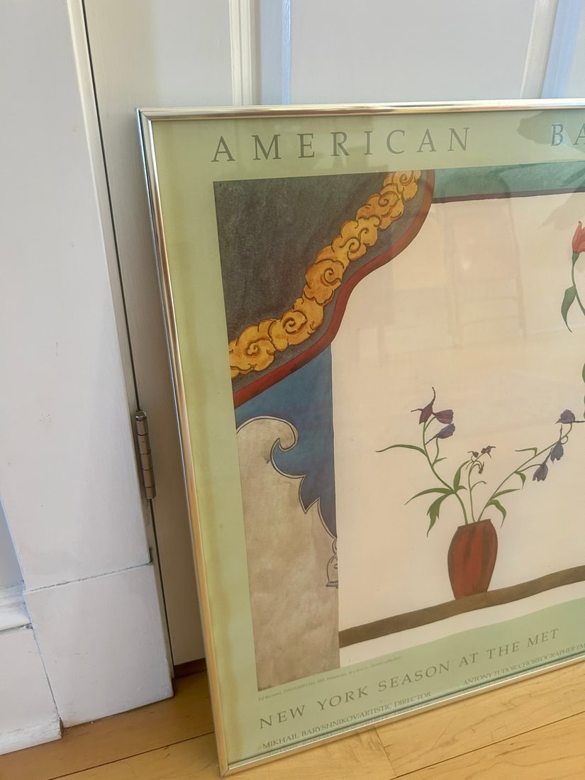 American Ballet Theatre "New York Season at The Met" 1981 Poster, Framed - 5