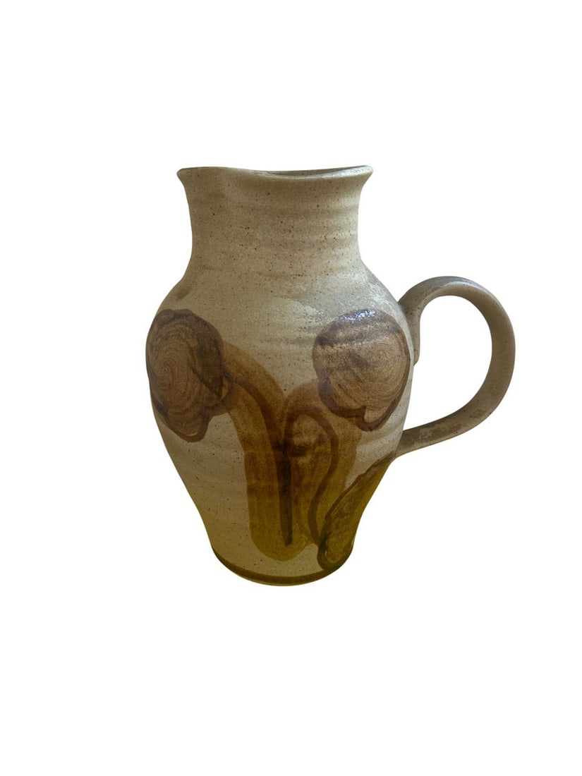 Studio Pottery Glazed Stoneware Jug (1 of 3)
