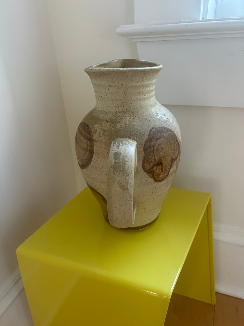 Studio Pottery Glazed Stoneware Jug - 2