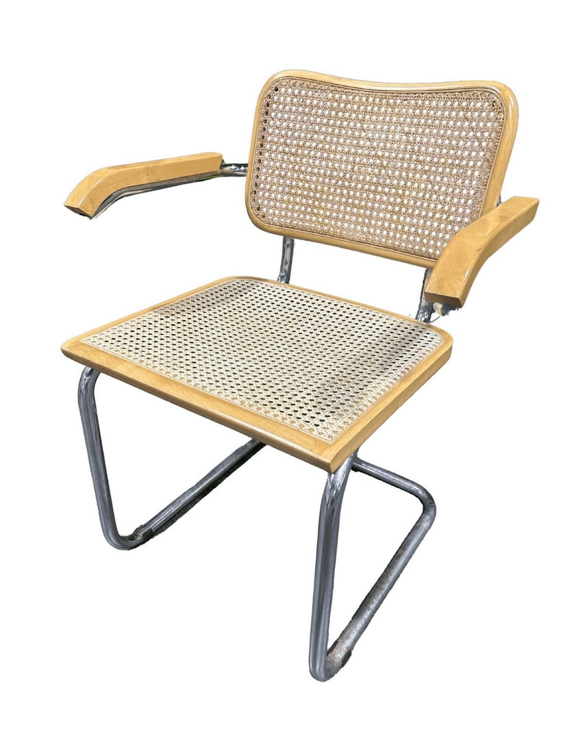 Marcel Breuer Style Cantilever Chair, Made in Italy (1 of 3)
