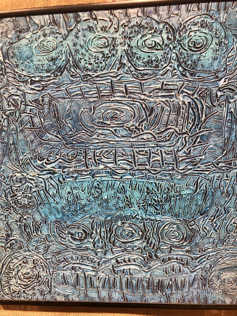 Contemporary Encaustic Art Abstract Painting - 2