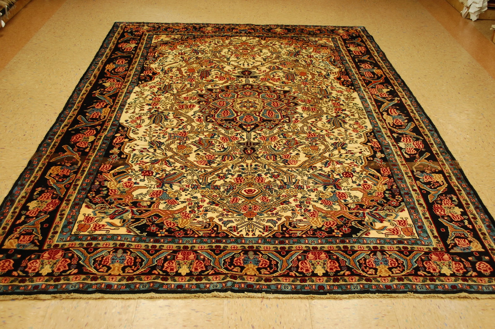 Persian BIJAR RUG 7' x9'3" - 4