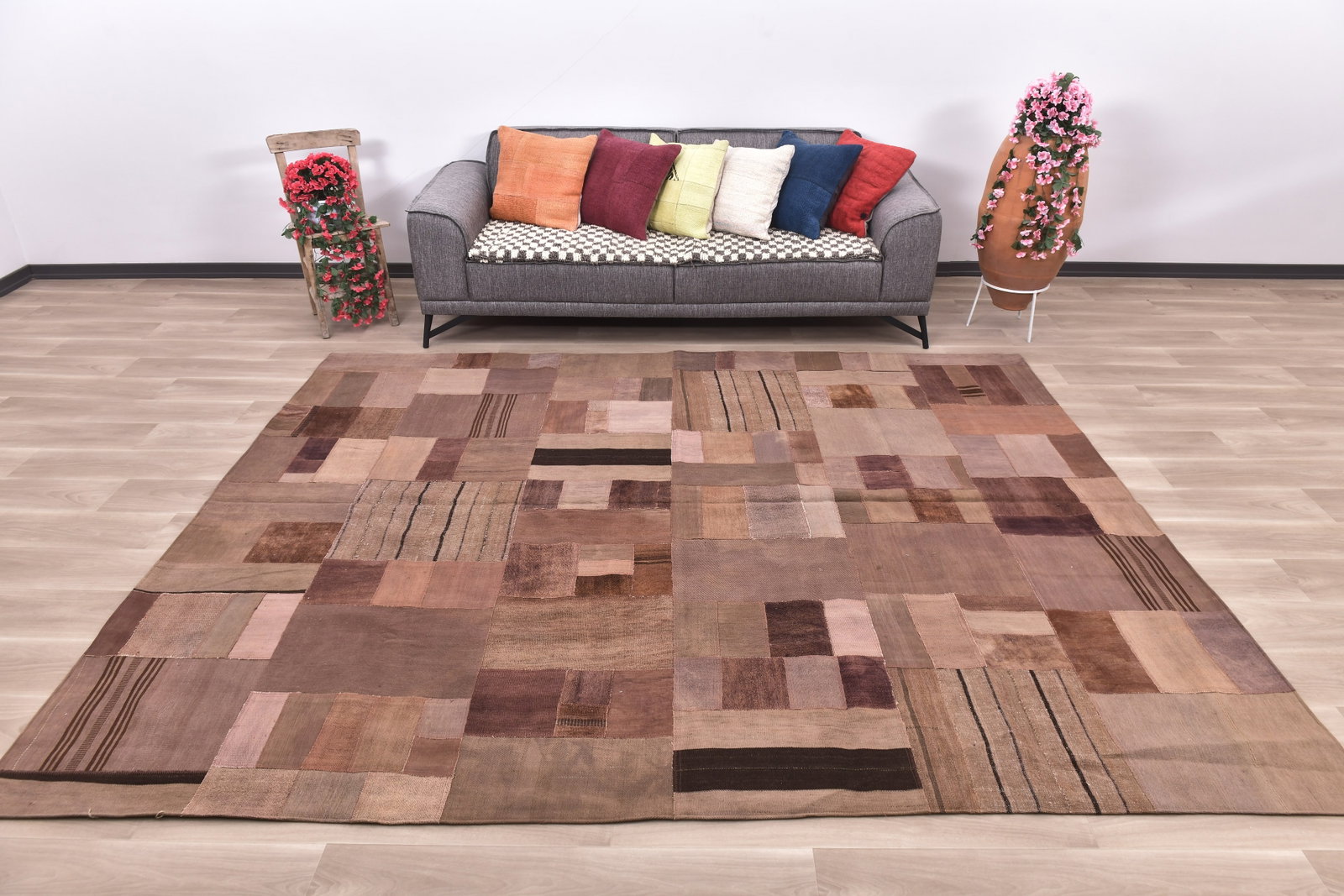 8'0'' x 10'1'' Turkish Handmade Kilim Rug - 240080 - 9