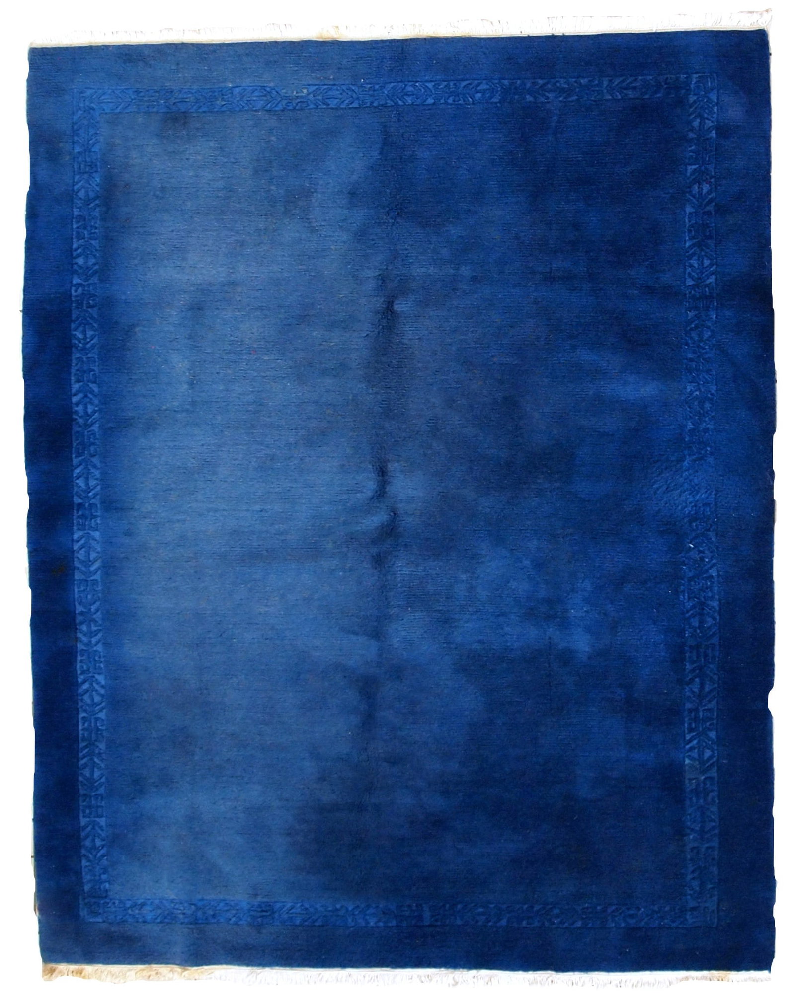 Handmade vintage Tibetan Khaden rug 5.3' x 7.6' (163cm x 232cm) 1970s: Title:Handmade vintage Tibetan Khaden rug 5.3' x 7.6' (163cm x 232cm) 1970s Origin:Nepal Dimension:5.3' x 7.6' (163cm x 232cm) Materials:wool Year:1970s Description:Handmade vintage Tibetan Khaden