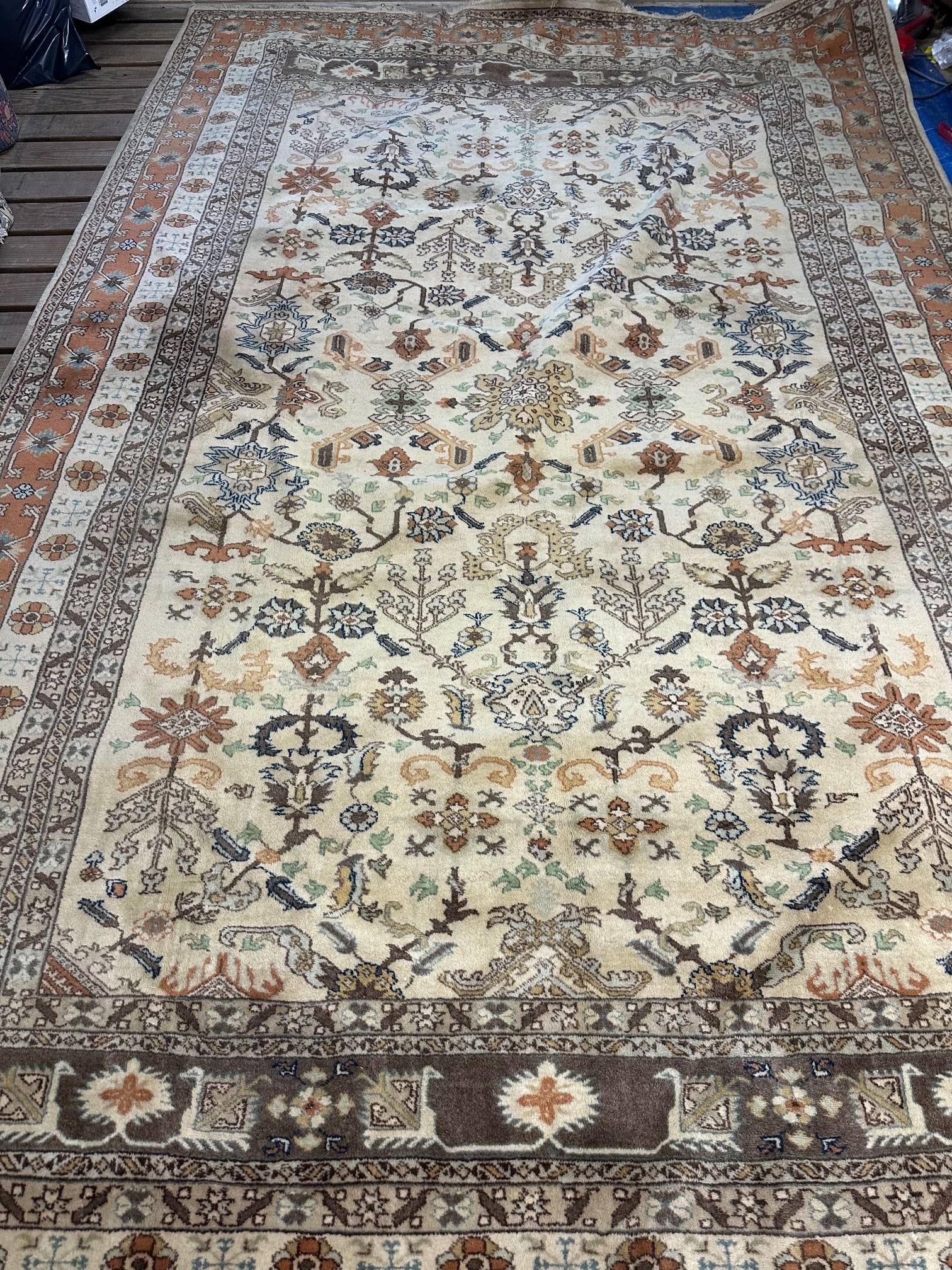 Hand Knotted Heriz Rug 6x9ft. - 4