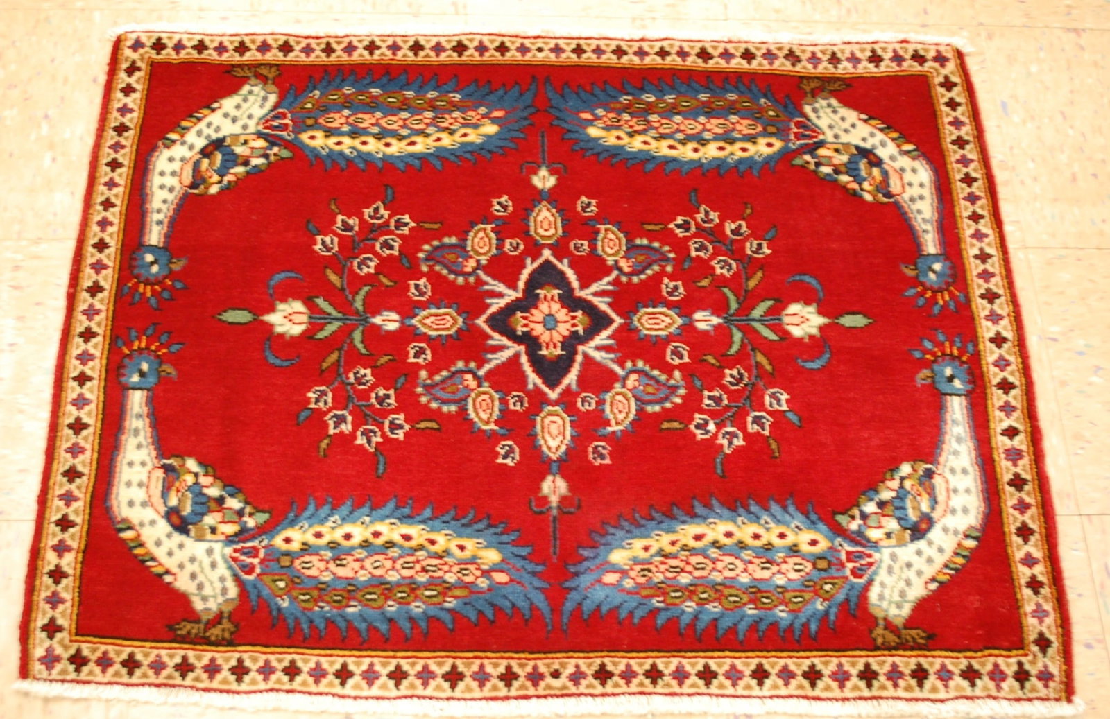 Persian KASHAN 2'5" x 3'3" - 2
