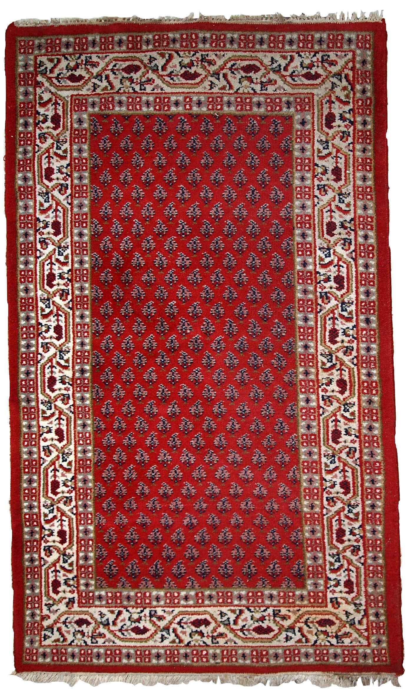 Handmade vintage Persian Seraband rug 3' x 5.3' (93cm x 162cm) 1970s (1 of 20)