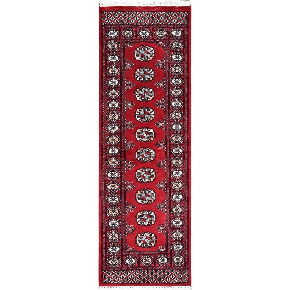 Gray, Modern Design, Hand Loomed Undyed Natural Wool Square Rug - 3