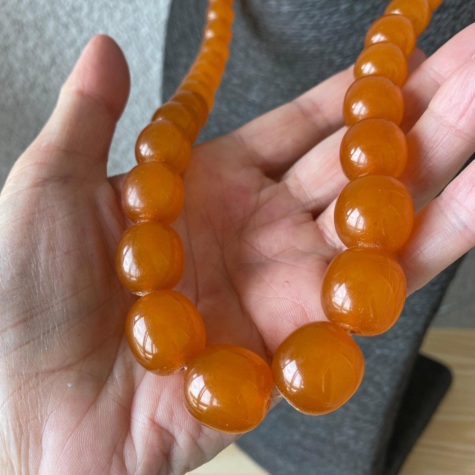 Impressive Amber Necklace - 8