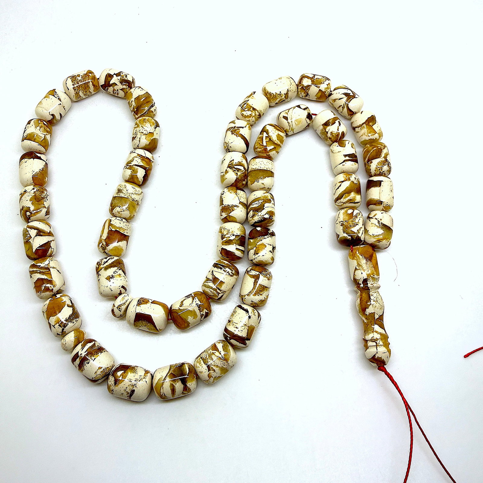 Splendid Amber Tesbih made from Round Amber beads - 5