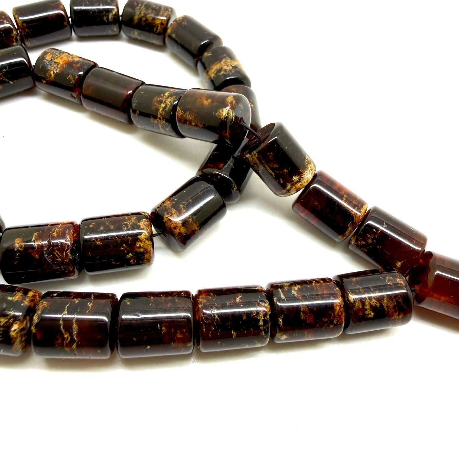 Staggering Amber Tesbih made from Round Amber beads - 8
