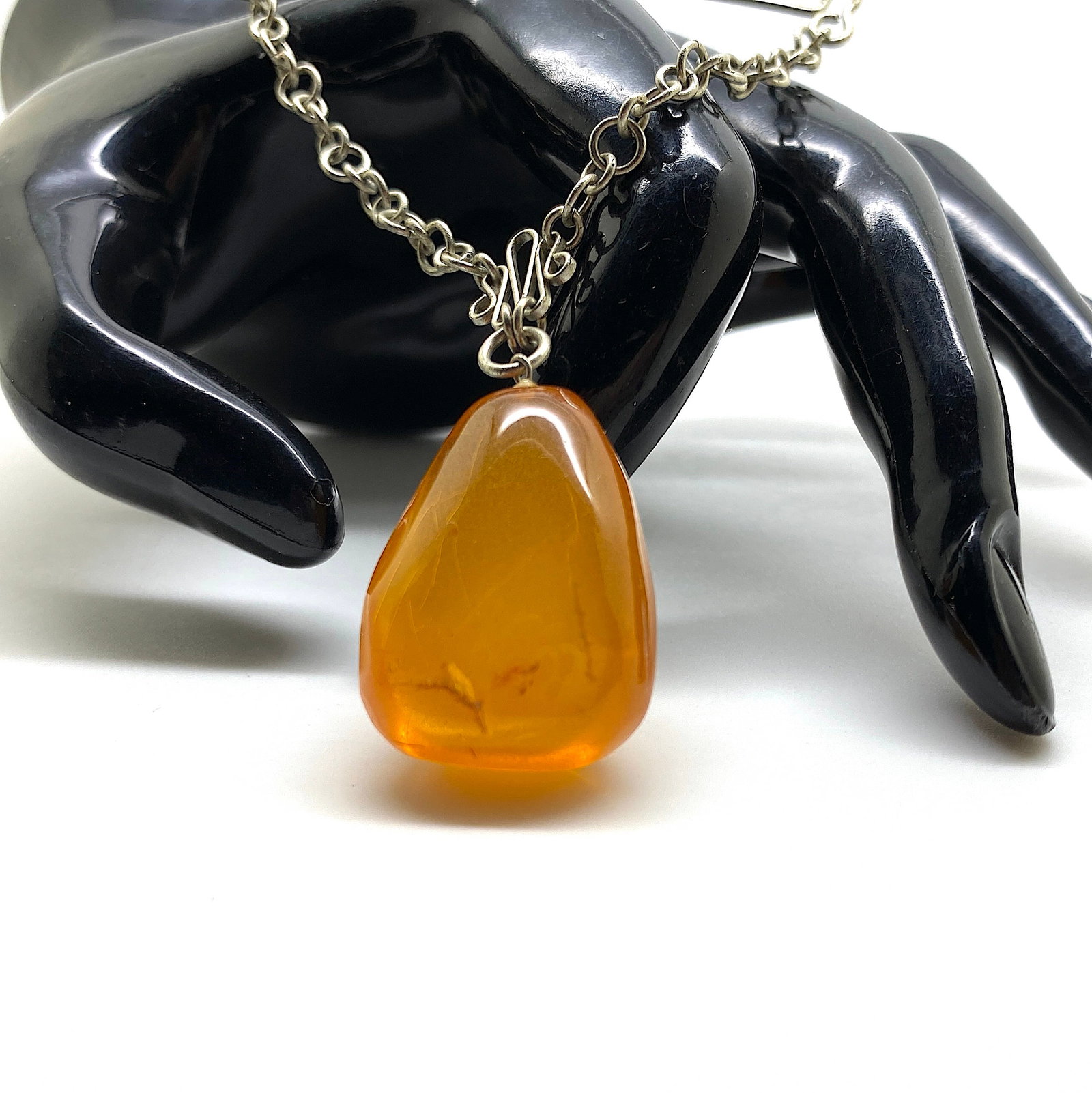 Beautiful Amber Brooch - 7
