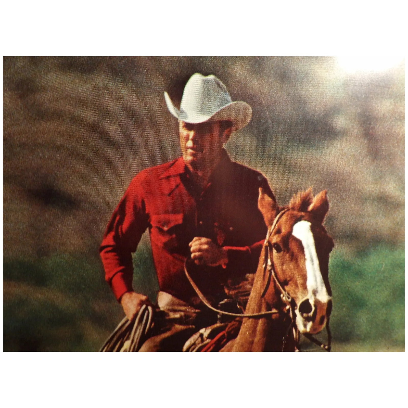 Marlboro Man 1980's Large Metal Sign [34''x 23''] Vintage Tobacco Promo Ltd - 3
