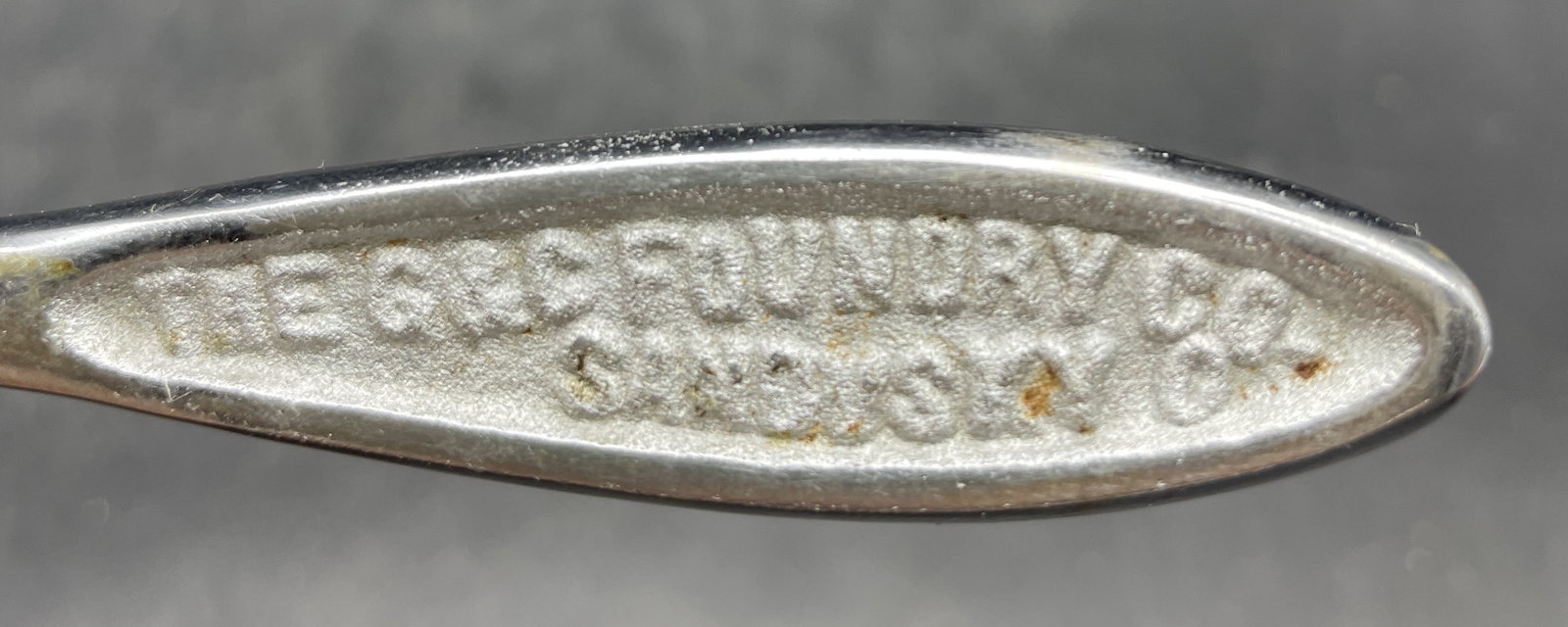 Vintage Bottle Opener The G & C Foundry Sandusky Ohio Light Gray Iron Castings - 4