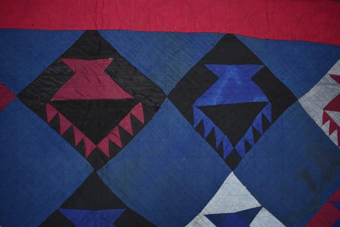Amish "Basket of Chips" Quilt c. 1915, Published - 6