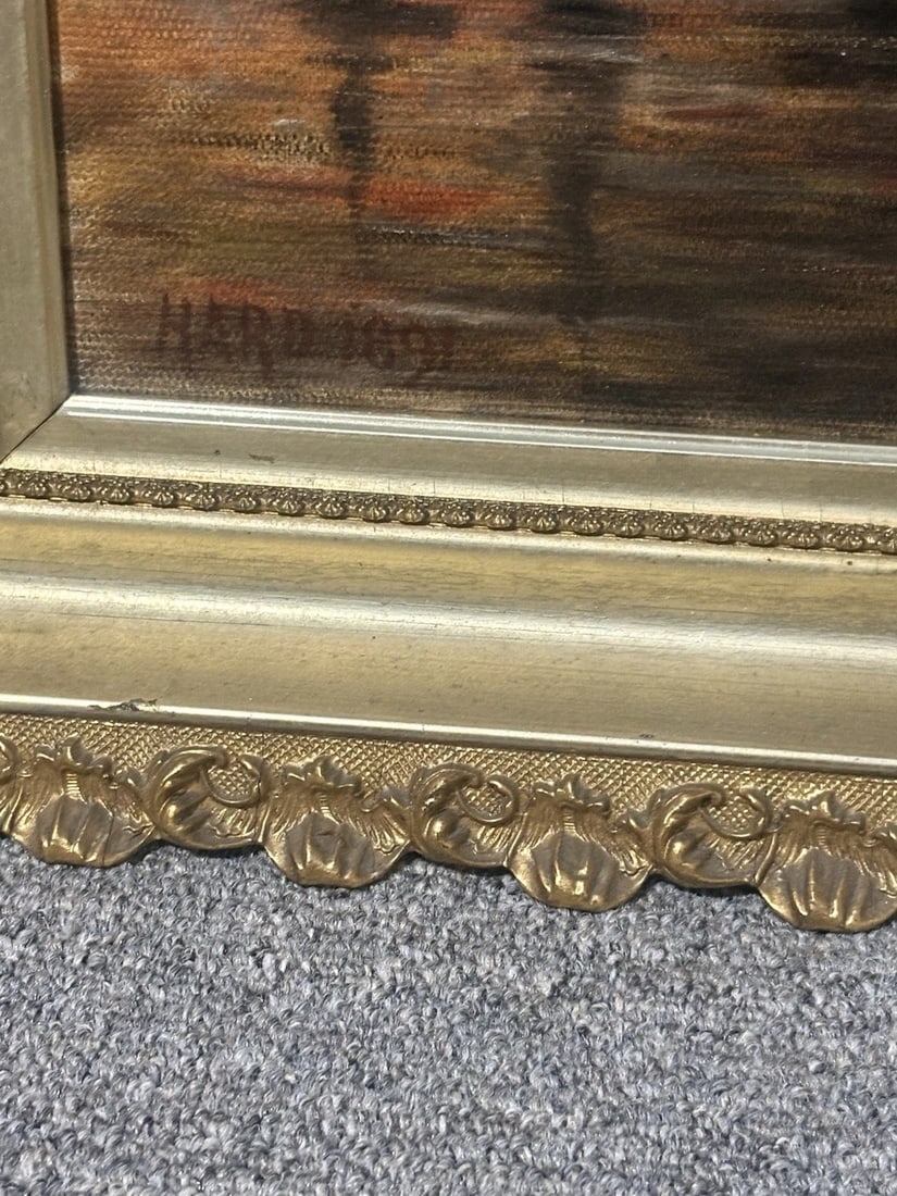 Rare Seascape Oil Painting From The Estate Of Supreme Court Justice David Souter - 3