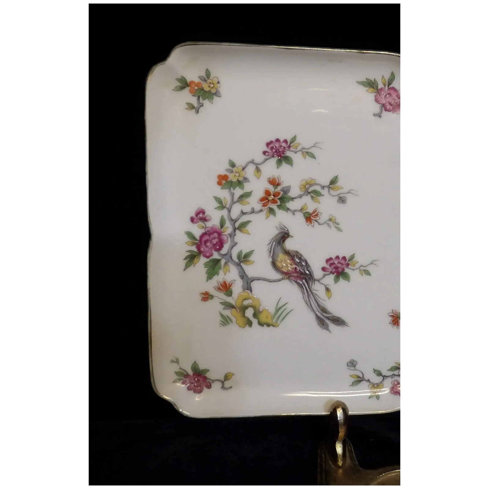 Vintage Limoges Hand Painted 11 1/2" Dresser Tray - 3