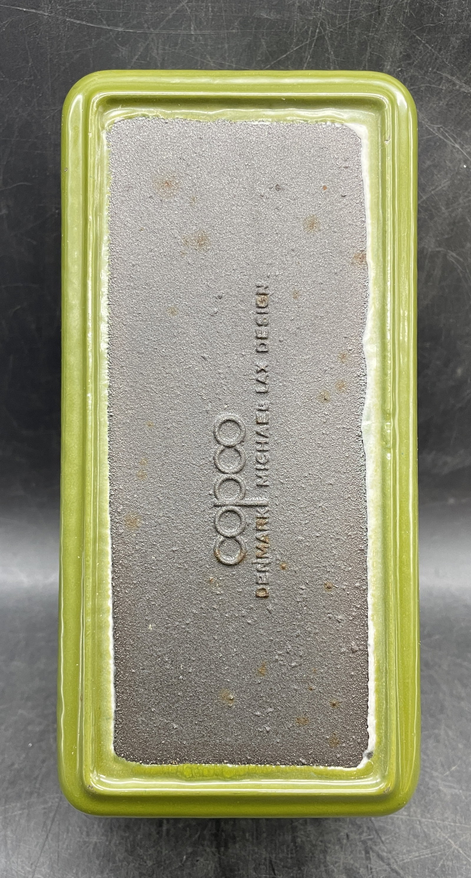 Vintage COPCO Denmark Michael Lax Loaf Pan Cast Iron Enamel - 7