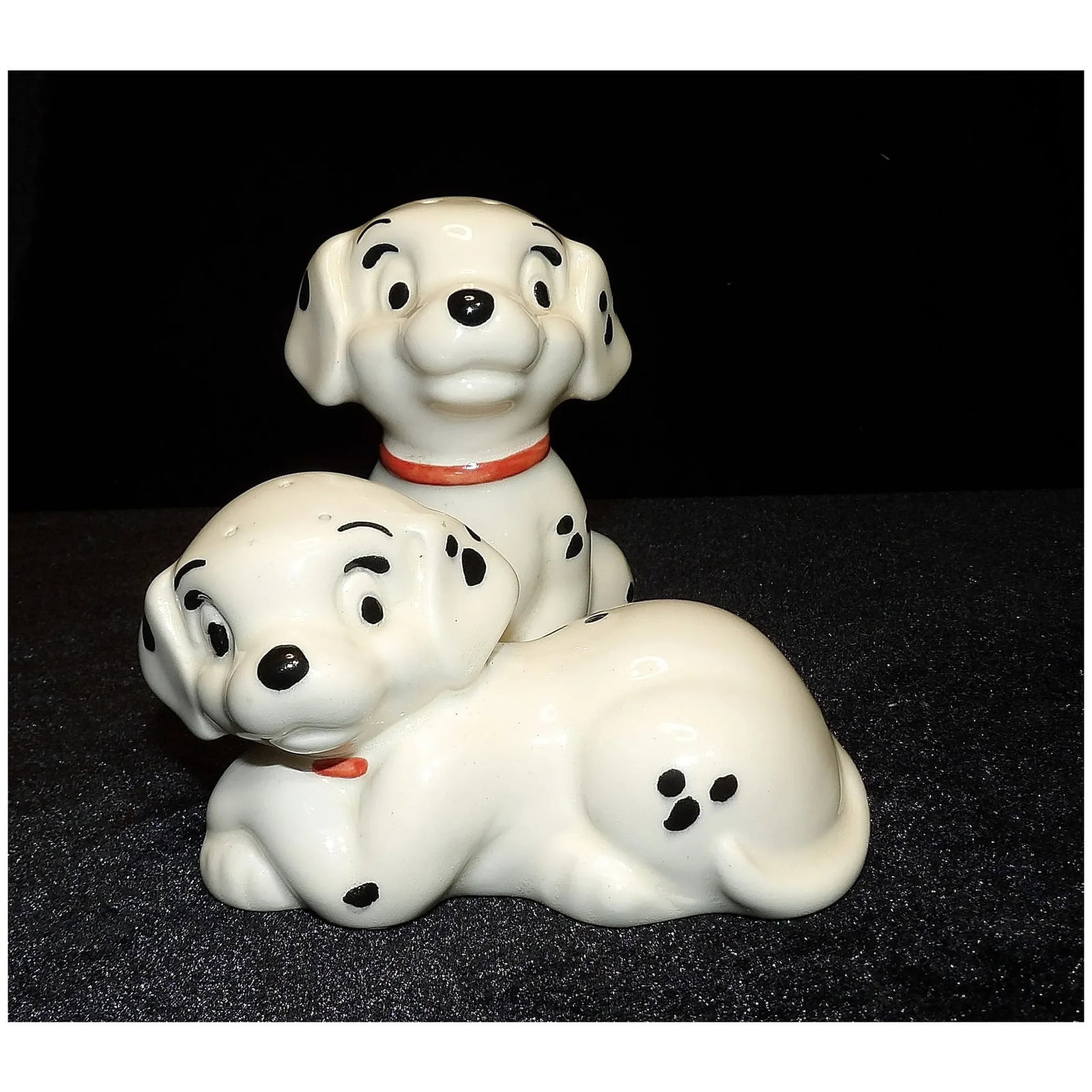 Vintage Treasure Craft Disney 101 Dalmatian Salt and Pepper Shakers - 2