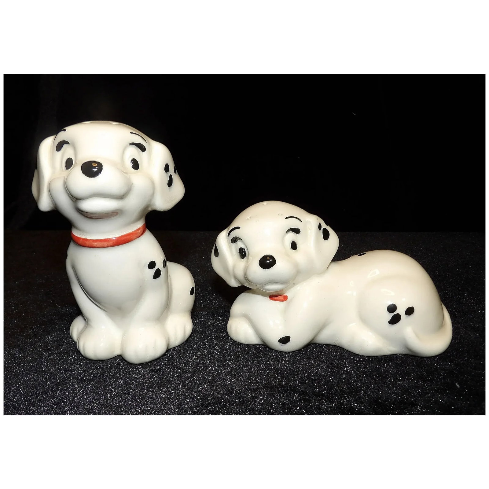 Vintage Treasure Craft Disney 101 Dalmatian Salt and Pepper Shakers - 3