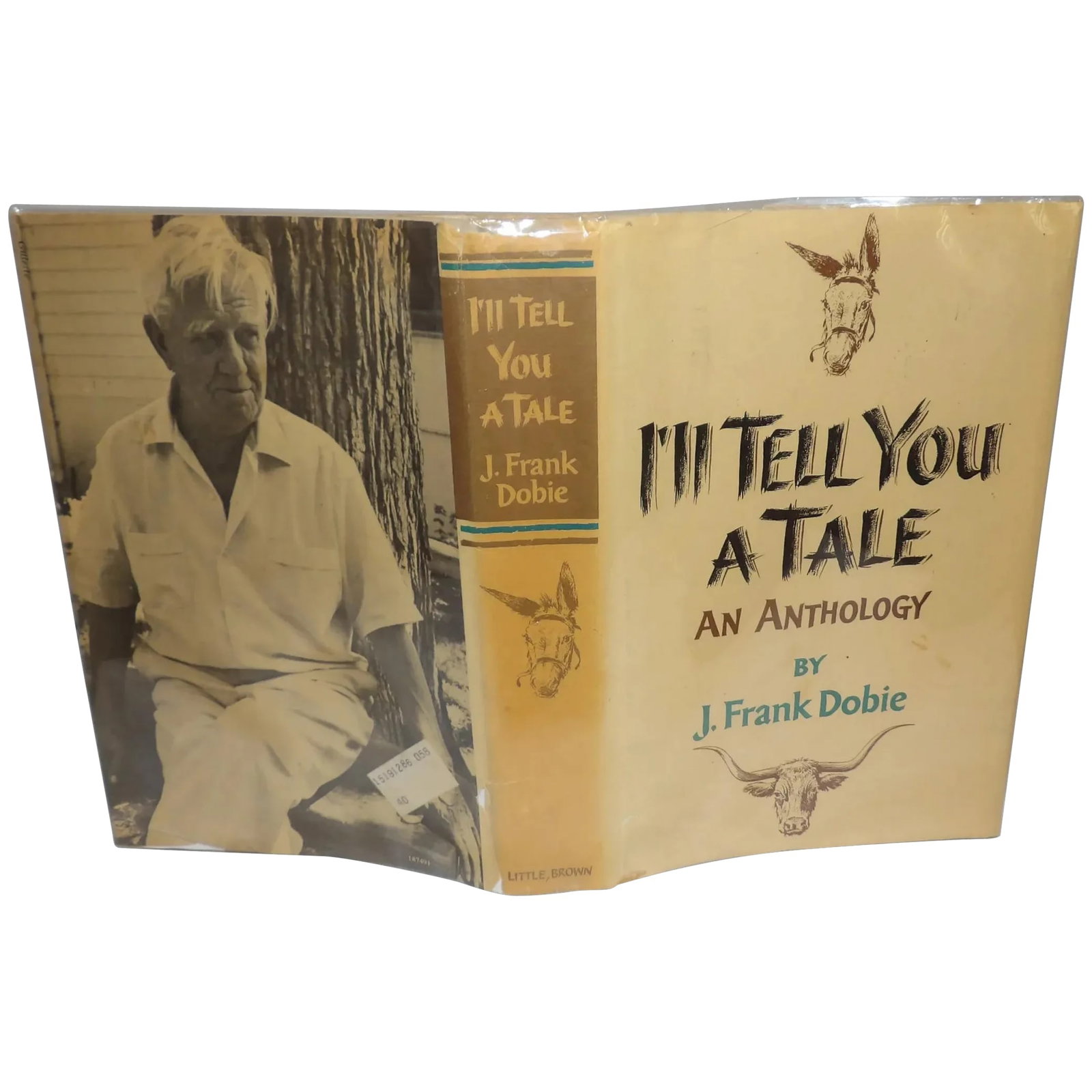 I'll Tell You A Tale an Anthology by J. Frank Dobie 1960: I'll Tell You A Tale an Anthology by J. Frank Dobie 1960 This I'll Tell You A Tale an Anthology by J. Frank Dobie 1960 comes with a Dust Jacket covered in plastic sleeve. Octavo, xvii, 362pp. Tan clot