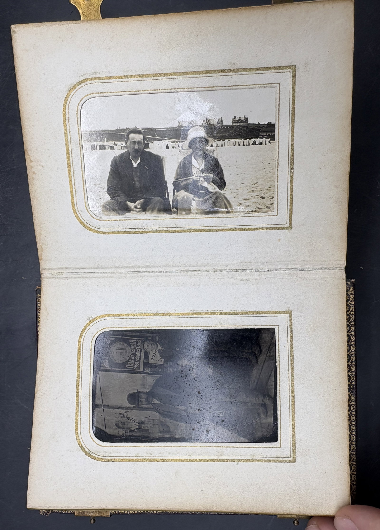 Antique Photo Album Including Carte de Visite Photographs - 8