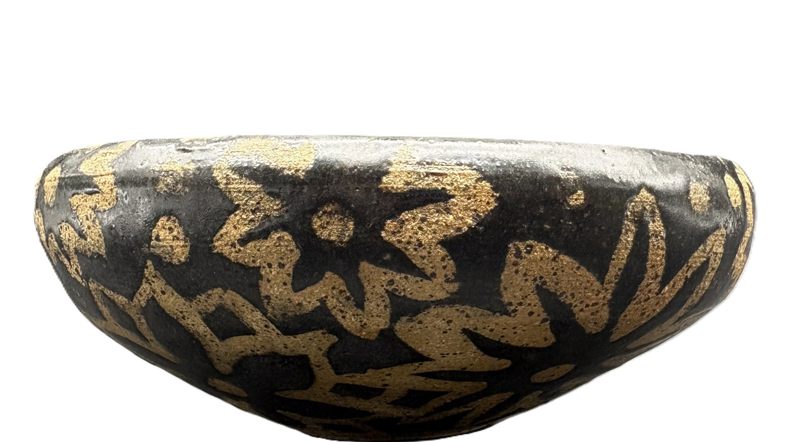 Studio Art Pottery Bowl Artist Signed A.R. - 4