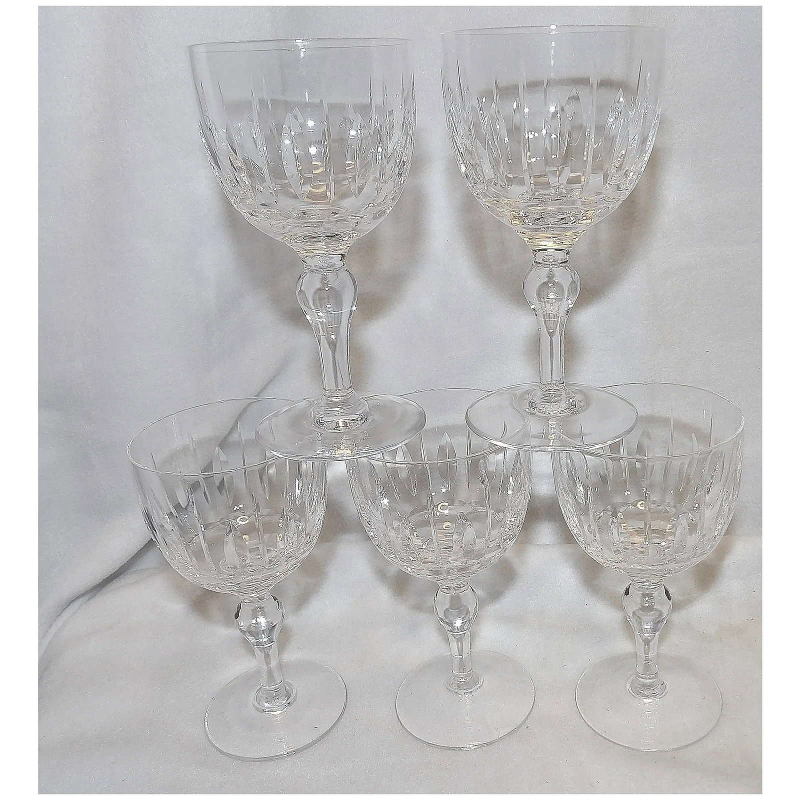 Vintage Stuart Crystal Hampshire Port Wine Glasses- Made in England - 5