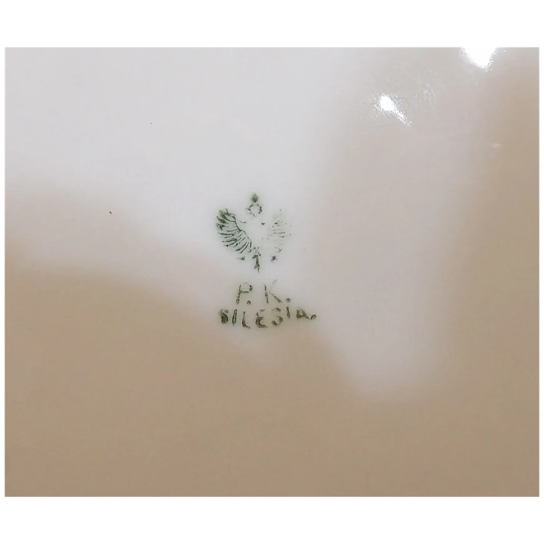 Antique 1914 - 1918 Koenigszelt PK Silesia marked plate - 6