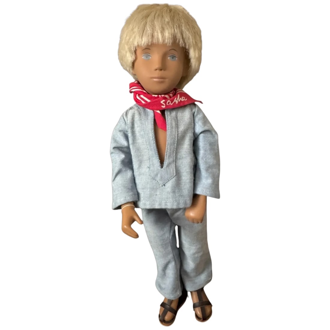 Sasha Morgenthaler Doll l Artist Doll Gregor Vinyl 42cm. Excellent Condition in box (1 of 9)