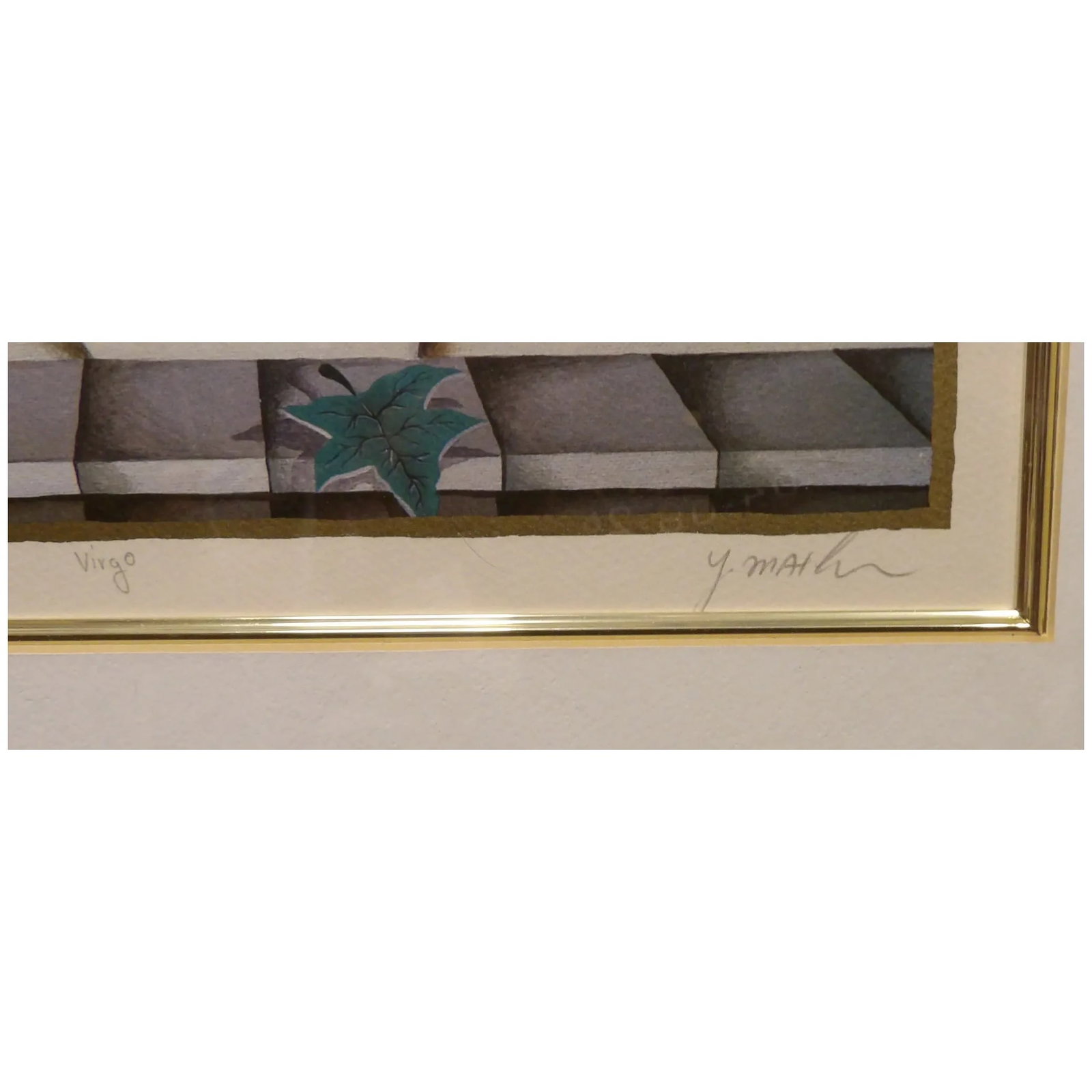 Yuval Mahler 'Virgo' From the Zodiac Suite, Signed & Numbered Chromolithograph - 7