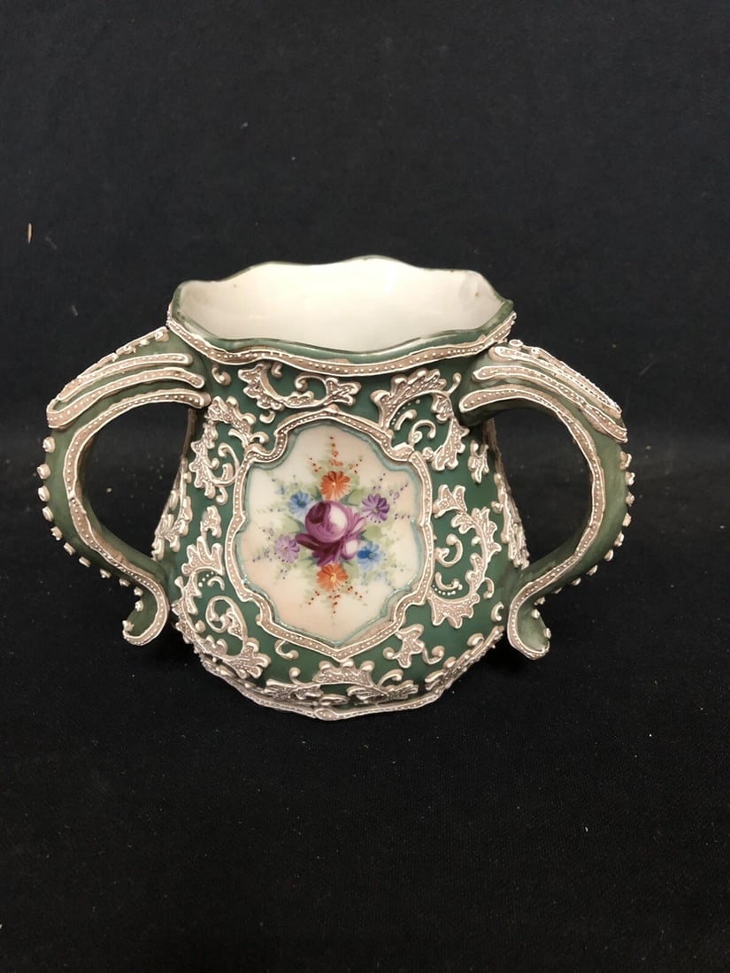 nippon moriage vase - 2