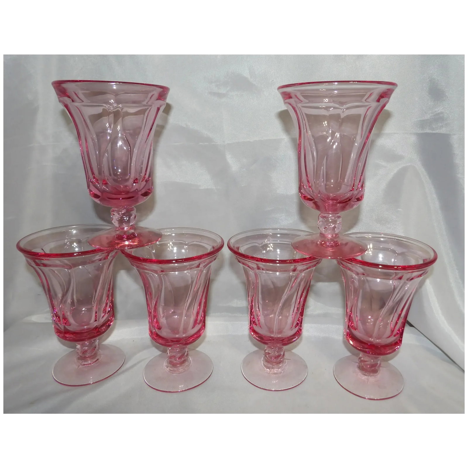Fostoria Jamestown Pink Iced Tea Glass- 147494 - 2
