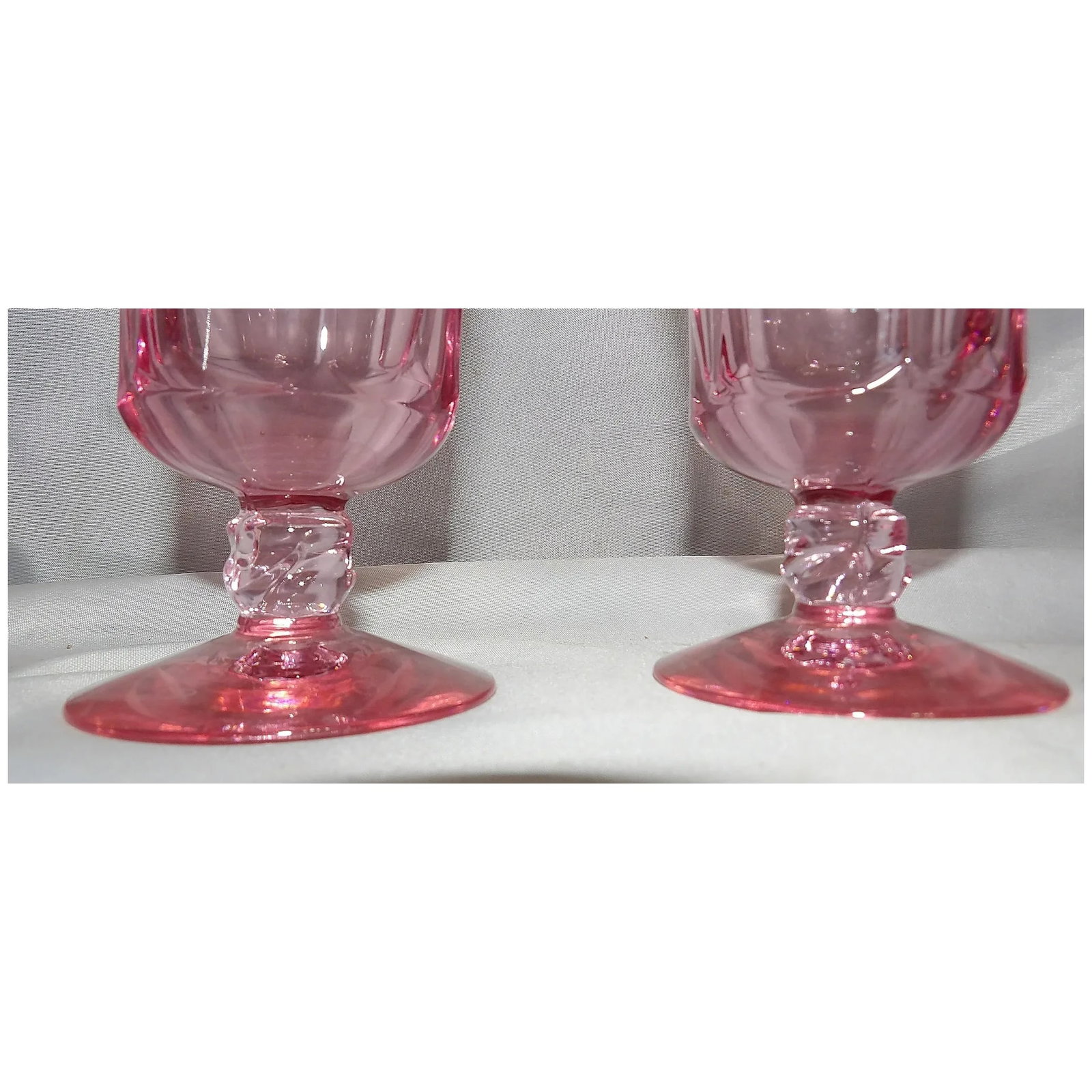 Fostoria Jamestown Pink Iced Tea Glass- 147494 - 7
