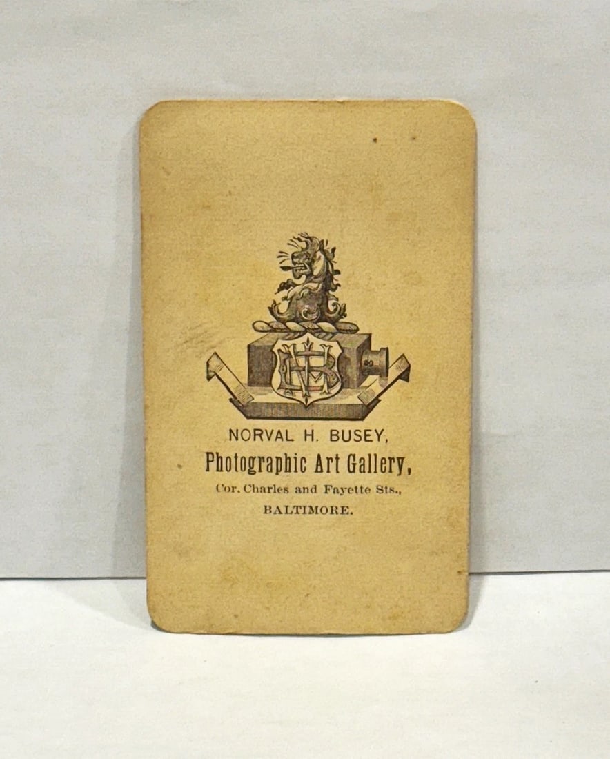 CDV Carte de Visite Com. Foote & Fairy Queen Circus Side Show Performers 1870s - 2