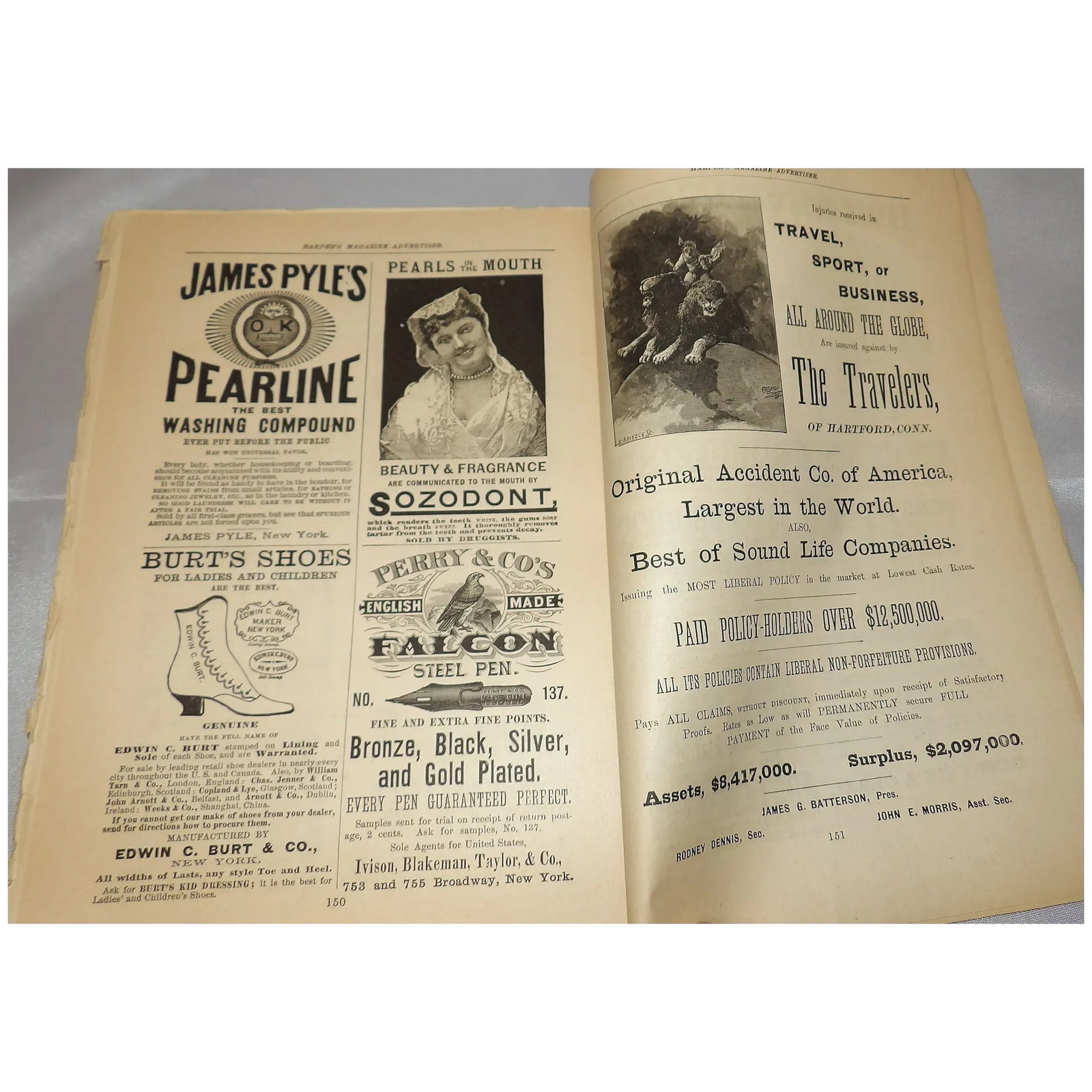 Harper's New Monthly Magazine January 1900 & November 1886 - 10