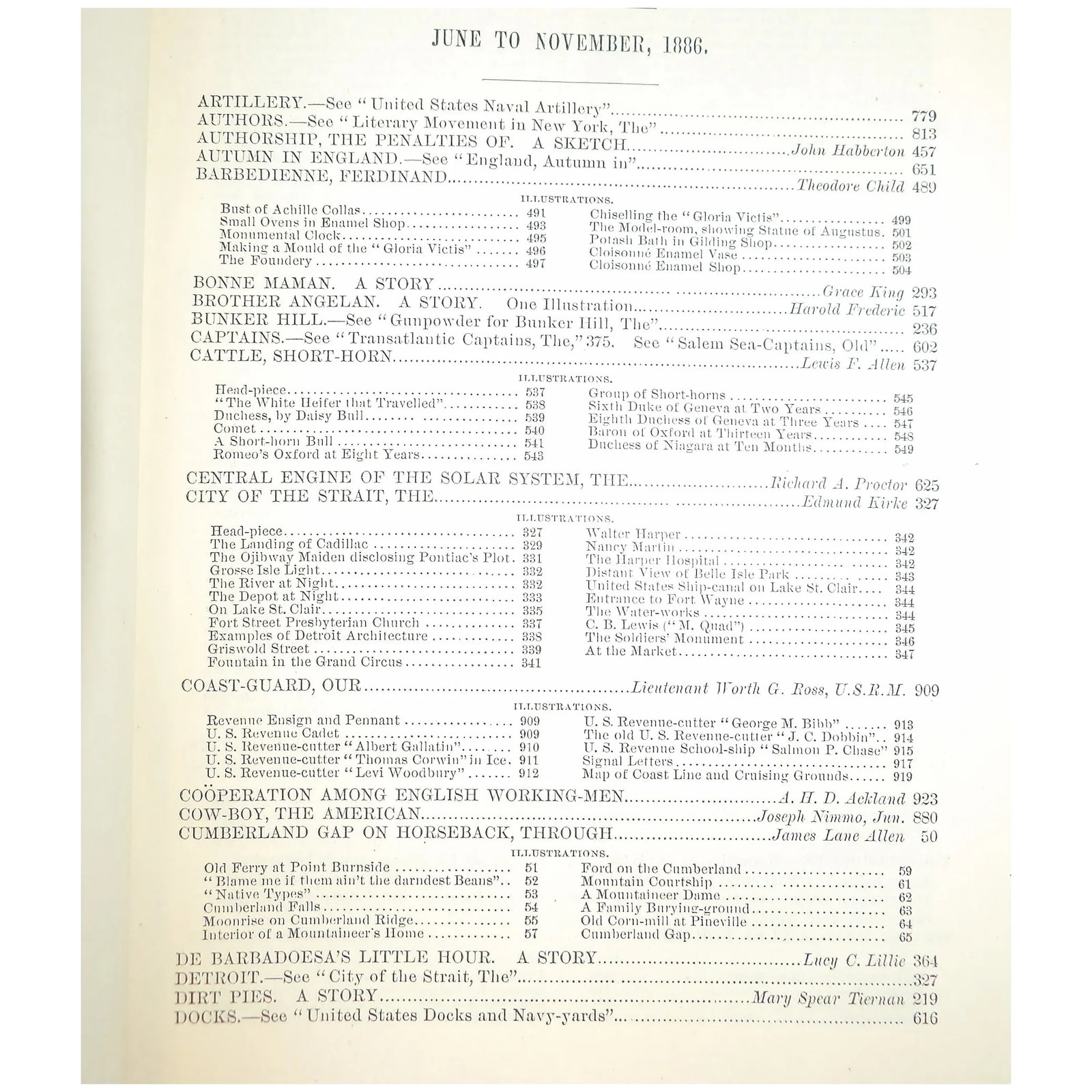 Harper's New Monthly Magazine January 1900 & November 1886 - 5