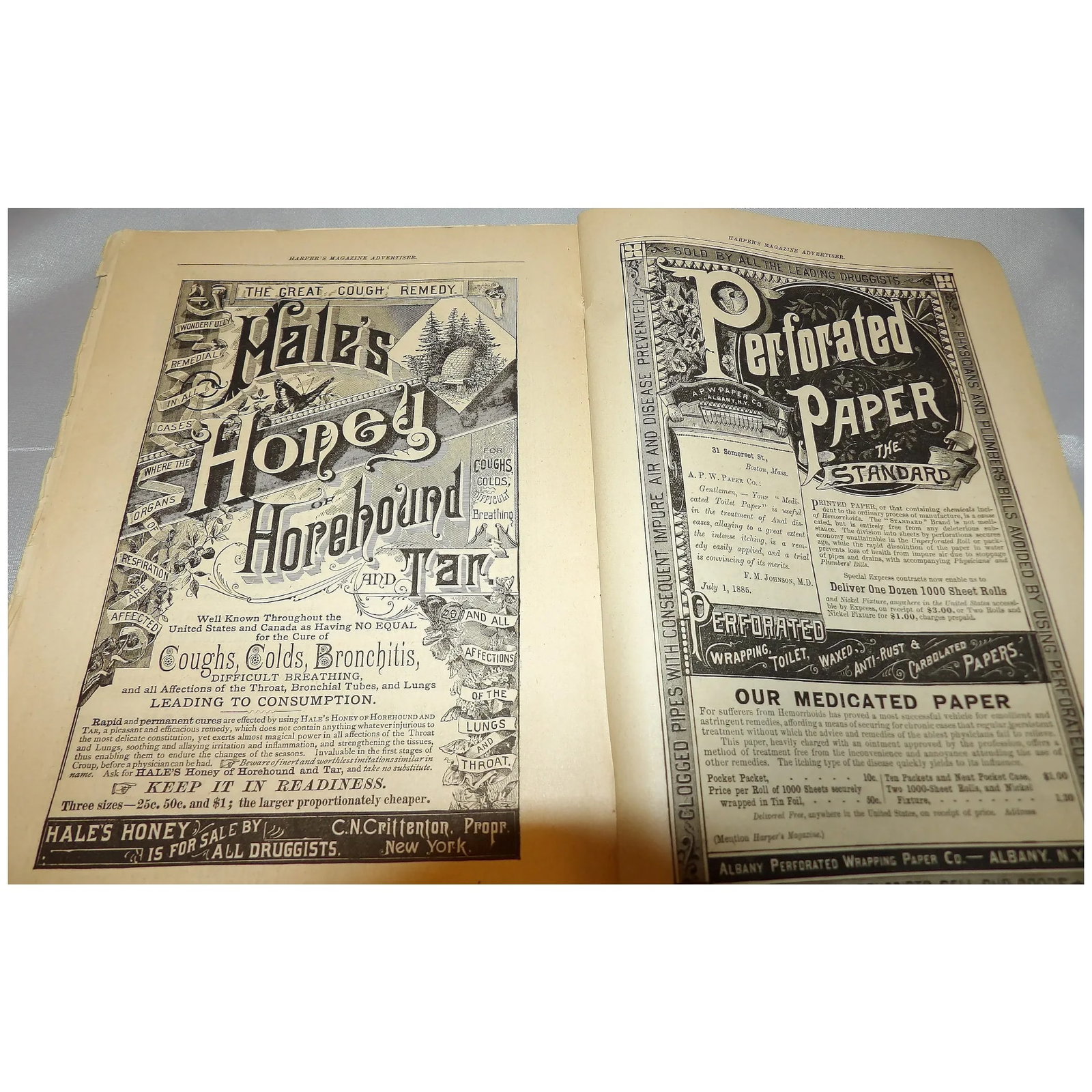 Harper's New Monthly Magazine January 1900 & November 1886 - 8