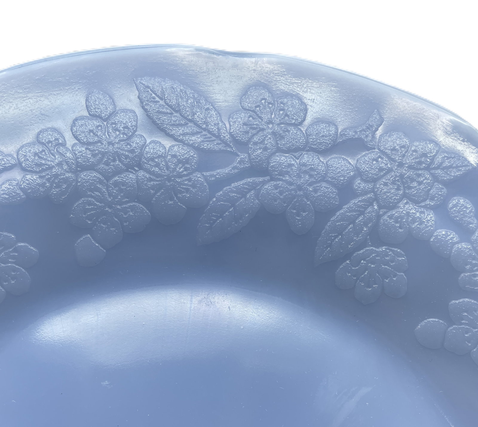 Jeanette Cherry Blossom Blue Delphite Plate - 2