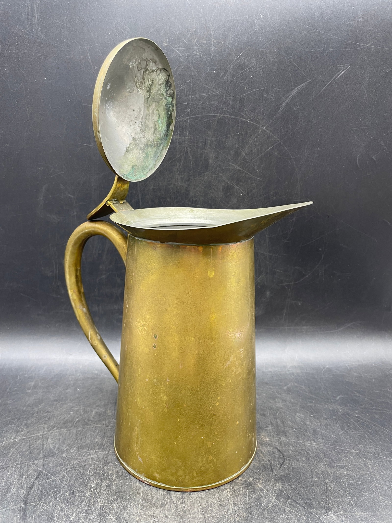 PRIMITIVE Frothing Milk PITCHER Hinged Lid Japan - 2